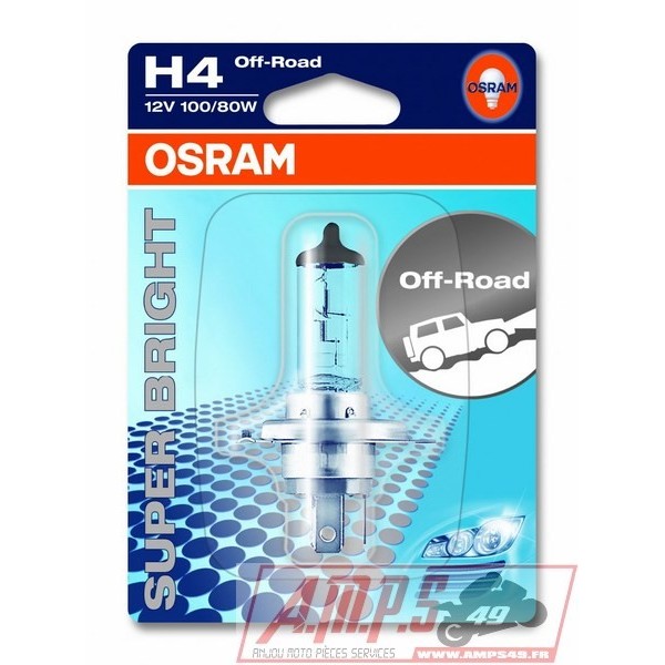 10 ampoules Osram H4 12V100/80V projecteurs super bright premium