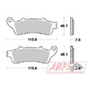 Plaquettes de freins Avant AP RACING - XLV Varadero - 1000 - HONDA 1999-2000