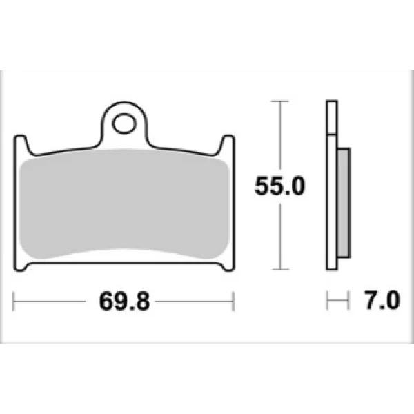 Plaquettes de freins Avant AP RACING - RF - 900 - SUZUKI 1997-1997 