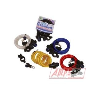 ANTIVOL CABLE CABLELOCK 1.8M X 12MM FUME