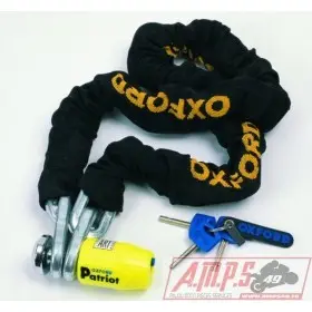 Chaîne antivol OXFORD Patriot - 1,5m x 12mm
