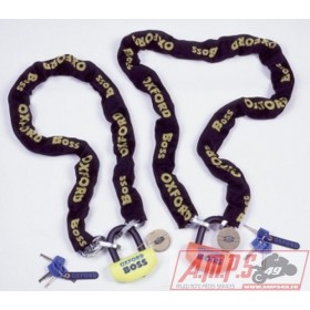Chaîne antivol OXFORD 16mm Big Boss+ - 2m x 12mm