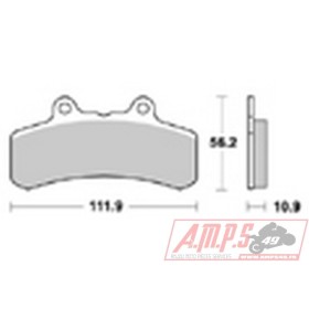 Plaquettes de freins Avant AP RACING - S1 Lightning - 1200 - BUELL 1994-1995