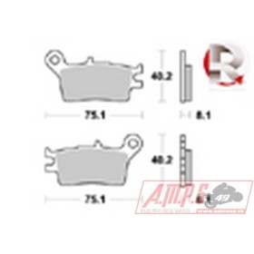Plaquettes de freins Arrière AP RACING - AX-1 - 250 - HONDA 1988-1991