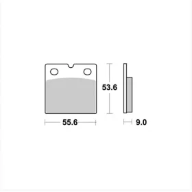 Plaquettes de freins Arrière AP RACING - K GT avec Abs - 1200 - BMW 2005-2005 