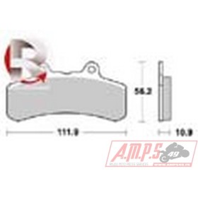 Plaquettes de freins Avant AP RACING - S1 Lightning - 1200 - BUELL 1994-1995 