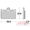 Plaquettes de freins Avant AP RACING - RS - 500 - HONDA  1992-1992  