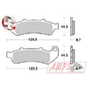 Plaquettes de freins Avant AP RACING - CBR F - 1000 - HONDA 1993-1995