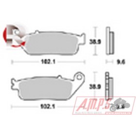Plaquettes de freins Avant AP RACING - Five Hundred ie Abs - 400 - MASH 2019-2019 