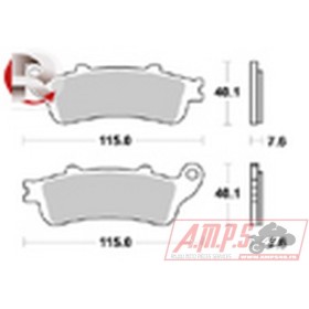 Plaquettes de freins Avant AP RACING - XLV Varadero - 1000 - HONDA 1999-2000 