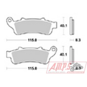 Plaquettes de freins Avant AP RACING - GL Goldwing Abs - 1800 - HONDA 2013-2013 