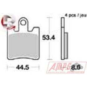 Plaquettes de freins Avant AP RACING Option - FJR A Abs - 1300 - YAMAHA 2014-2014