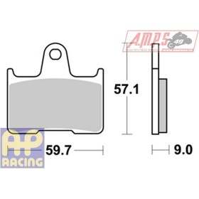Plaquettes de freins Arrière AP RACING - GSF Bandit - 650 - SUZUKI 2006-2006