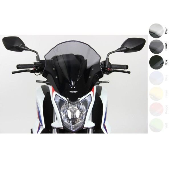 Bulle racing  NRM  MRA noire Honda CB650F