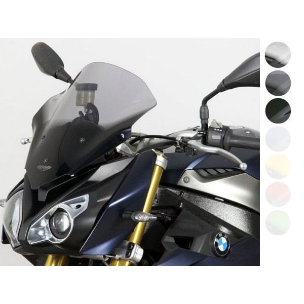 Bulle tourisme fumée MRA BMW S1000R