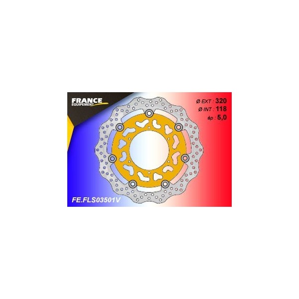 Disque de freins Avant - TT R - 600 - YAMAHA  2002-2002  