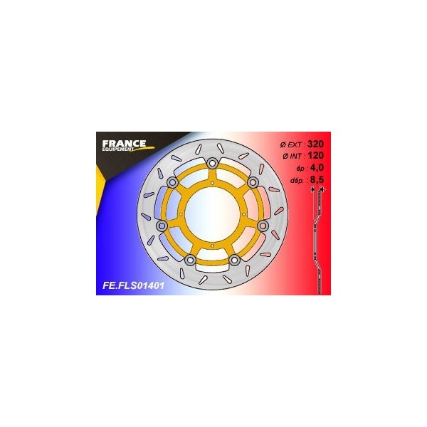 Disques de freins Avant - STR CRC - 650 - HUSQVARNA  2007-2009  