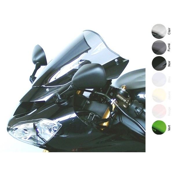 BULLE RACING FUMEE KAWASAKI ZX 10 R 04-05 / Z750S 05-