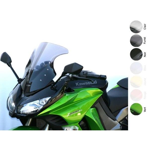 BULLE RACING NOIRE POUR KAWASAKI Z 1000 SX '11 -