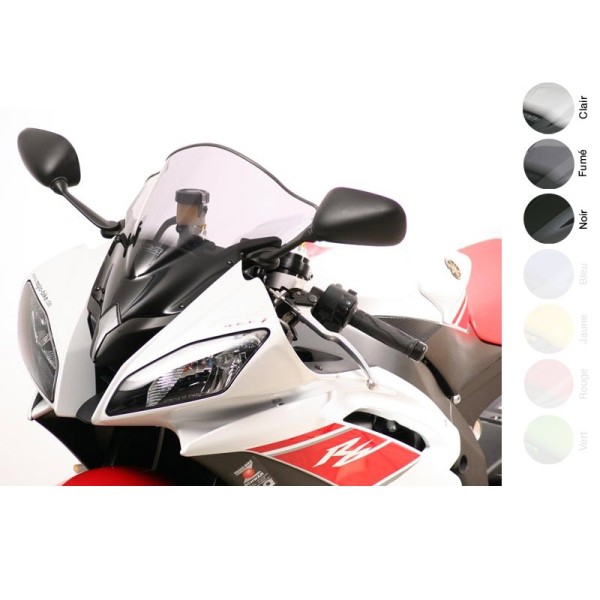 BULLE RACING CLAIR POUR YZF-R6 2008 - 2011