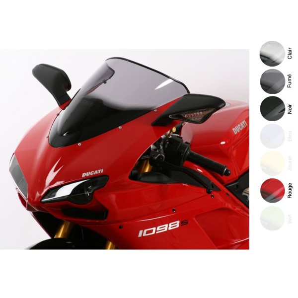 BULLE RACING CLAIRE DUCATI 1098 /S 2007-