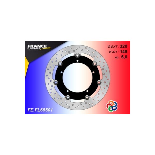 Disques de freins Avant - Speed Triple Abs - 1050 - TRIUMPH  2013-2014  