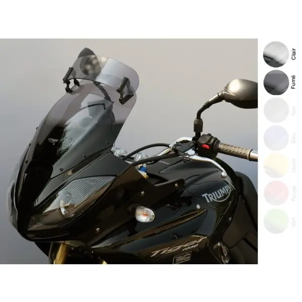Spoiler de rechange MRA Vario - clair Triumph Tiger 1050