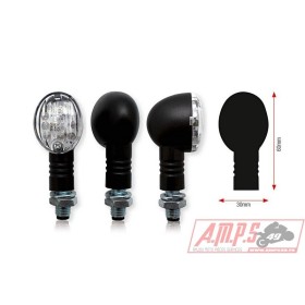 Clignotants BIHR Bullet LED noir universel