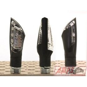 Clignotants BIHR Spike LED noir universel