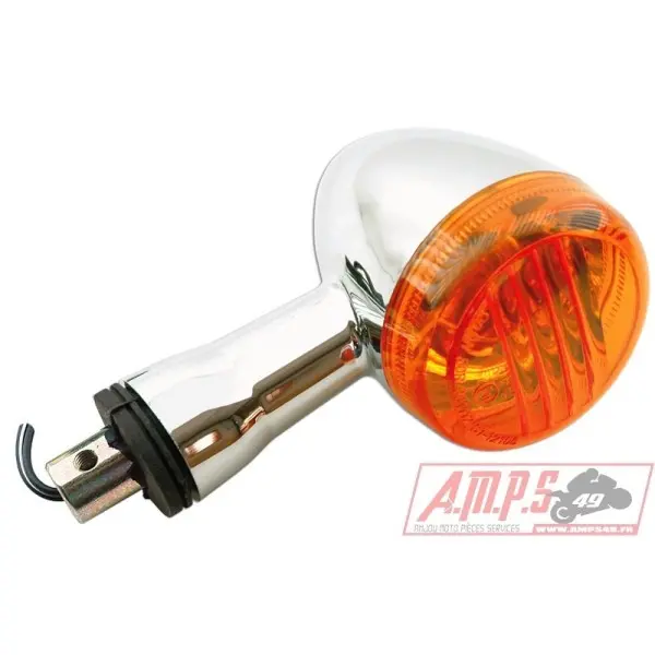 Cabochon de clignotant V PARTS avant gauche/arrière droit type origine Suzuki intruder