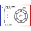 Couronne Arrière de transmission en Acier - IT - 490 - YAMAHA  1984-1985  