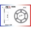 Couronne Arrière de transmission en Acier - KDX - 175 - KAWASAKI  1982-1982  