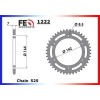 Couronne Arrière de transmission en Acier - GT Injection - 650 - HYOSUNG  2014-2018  