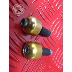 Paire d'embout de guidon adaptable Suzuki GSF 600 BANDIT 2000 à 2004