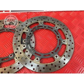 Paire de disque de frein avant Yamaha FZ6 2004 à 2006