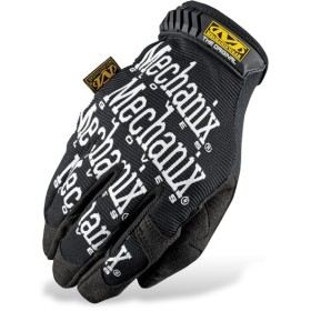 GANTS MECHANIX ORIGINAL NOIRS LOGO BLANC T.S