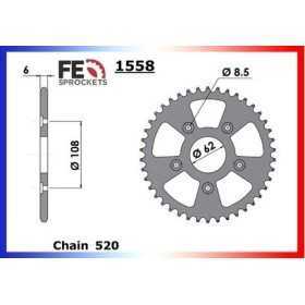 Kit chaîne Acier - Raptor - 125 - CAGIVA 2008-2010 