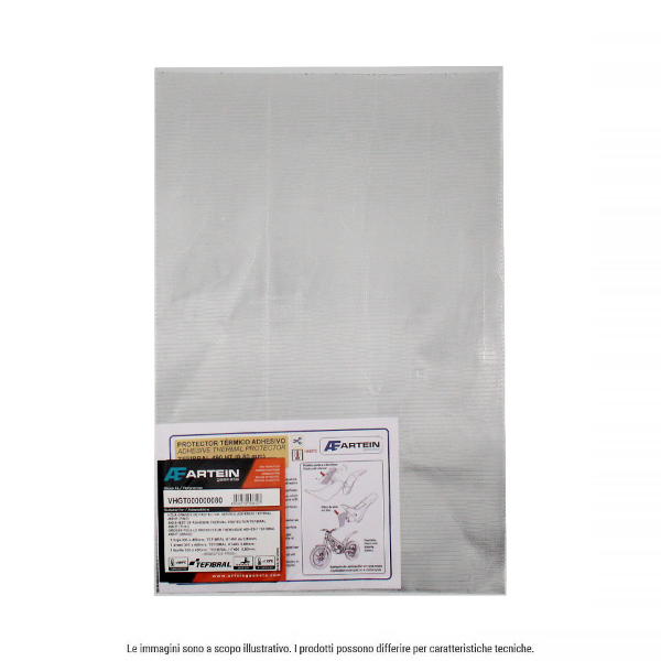 ARTEIN Kit plaque de protection thermique 300x450mm Ã©paisseurs 0,80/1,60mm 