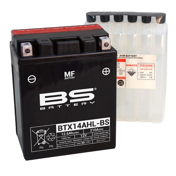 Batterie BS BTX14AHL-BS 