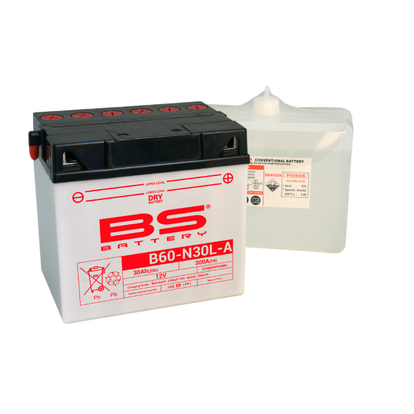 Batterie BS B60-N30L-A (53030) 