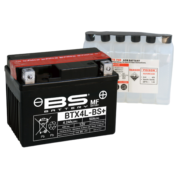 Batterie BS MF BTX4L-BS+ 