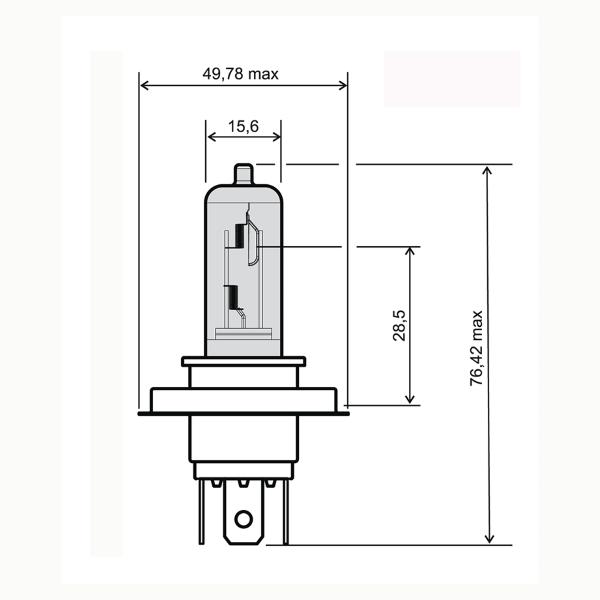 Ampoule Flosser hs1 12V 35/35W 