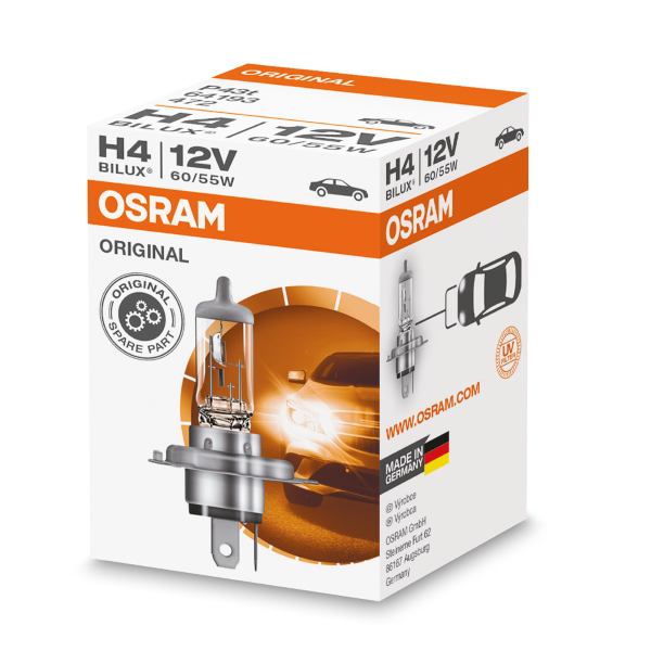 Ampoule OSRAM 64193 P43t H4 