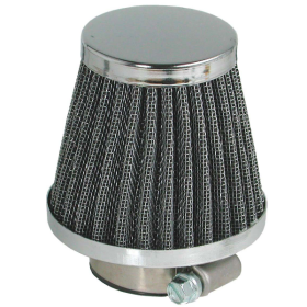 Nypso Filtre à air métallique Racing D38mm Droit Long