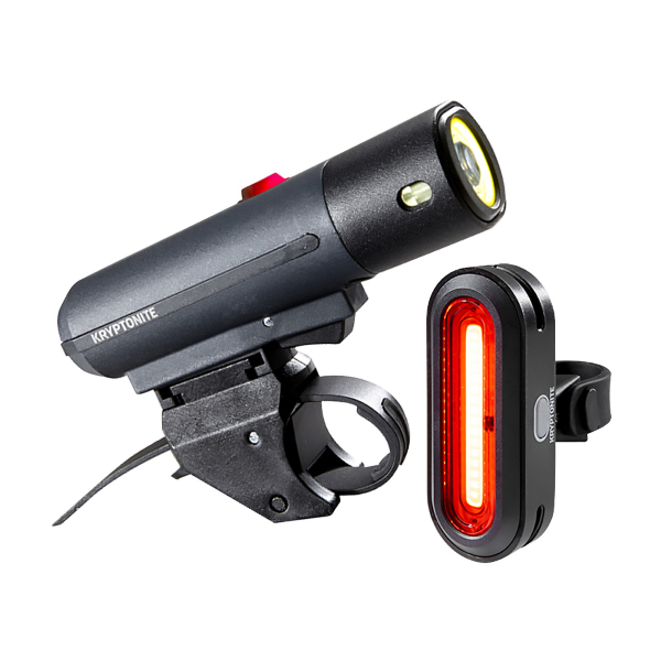 Kit Ã©clairage ALLEY F-650 (650 lumens) + AVENUE R-50 COB - noir 