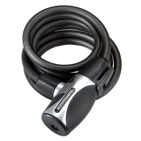 Câble antivol spiralé KRYPTOFLEX 1218 - noir
