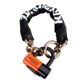 Chaine NEW YORK NOOSE 1275 et cadenas EVOLUTION SERIES 4 - orange noir