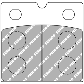 Plaquettes de frein Ferodo Sinter Grip Road FDB108ST