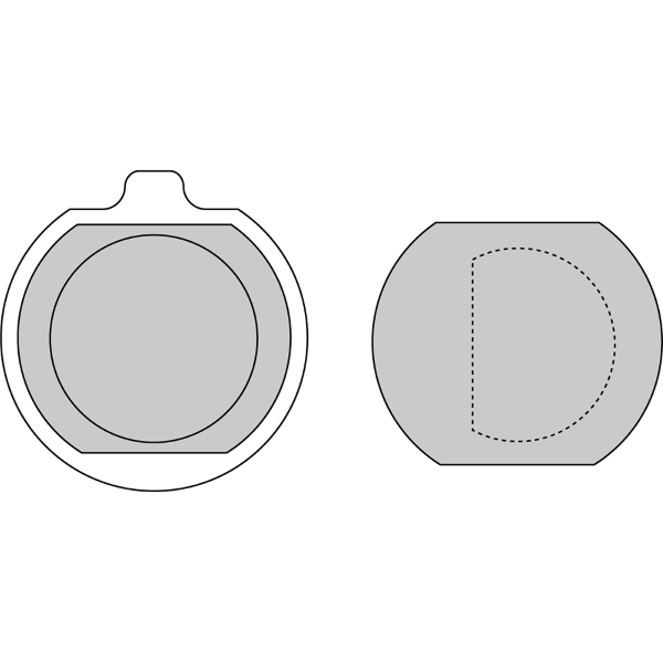 Ferodo Plaquettes de Frein Platine Route FDB132P 