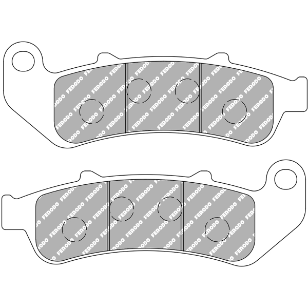 Ferodo Plaquettes de Frein Platine Route FDB2002P 